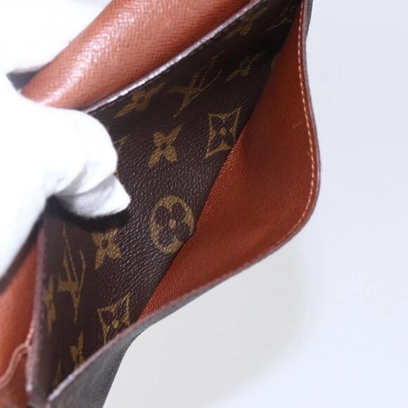 LOUIS VUITTON Monogram Porte Yen 3 Credit Long Wallet M61818 LV Auth BA8363 - Picture 12 of 16